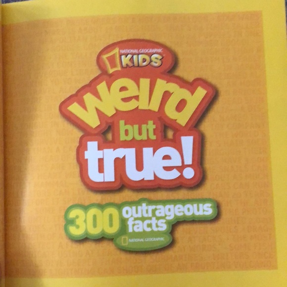 - Kids National Geographic Weird But True!Outrageous Fact Book - Picture 10 of 10